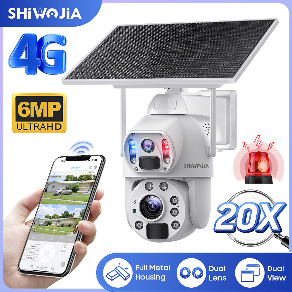 Solar Video Camera Pro 2.0 699: 6M The Ultimate Smart Home Surveillance Solution