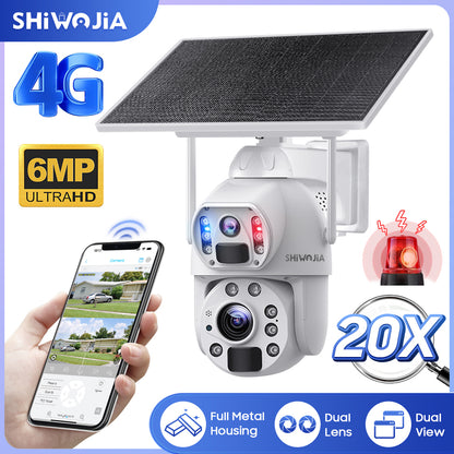 Solar Video Camera Pro 2.0 699: 6M The Ultimate Smart Home Surveillance Solution