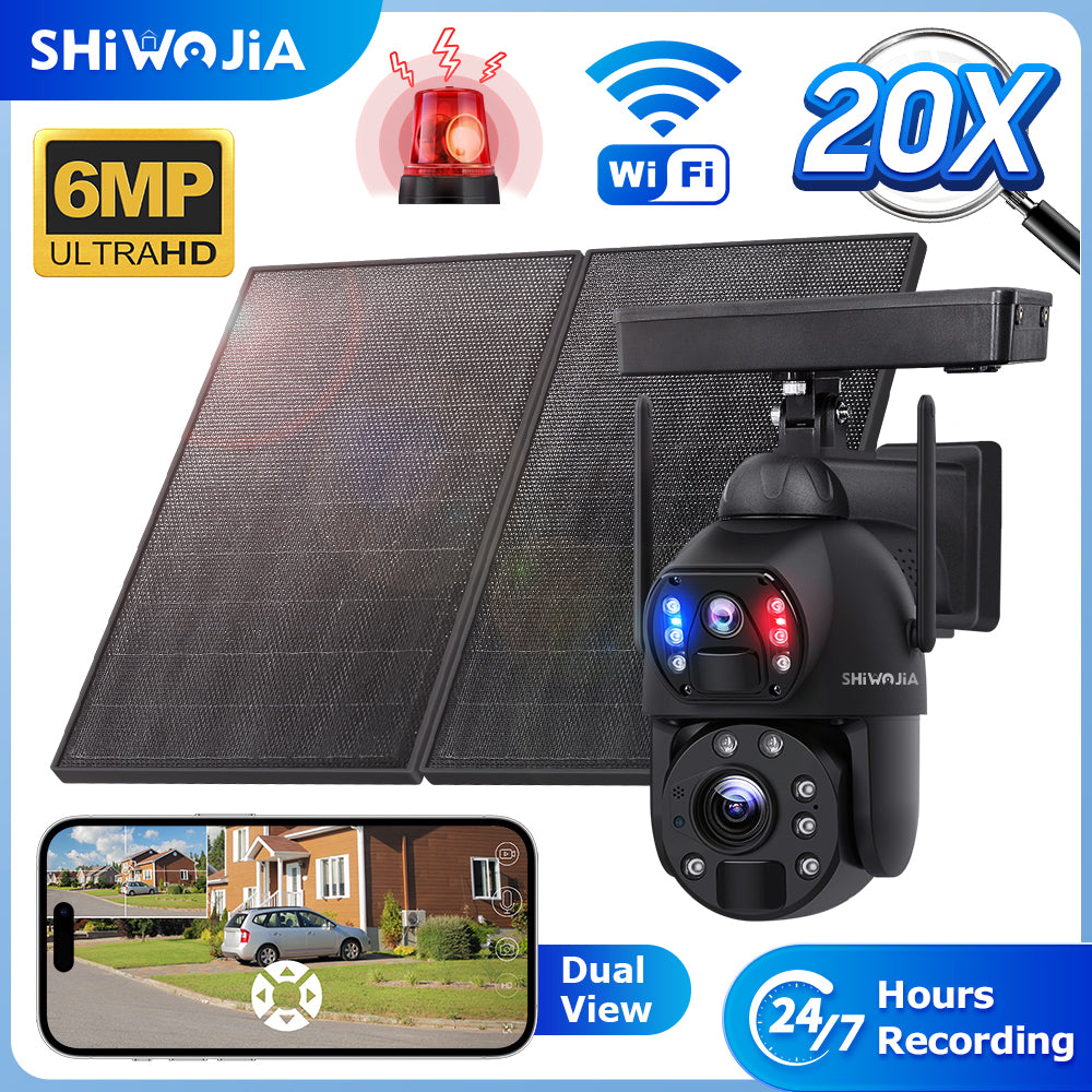 Solar Video Camera Pro 2.0 699: 6M The Ultimate Smart Home Surveillance Solution