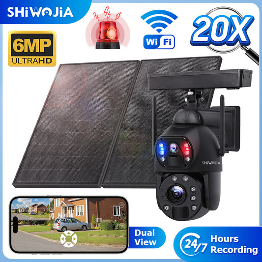 Solar Video Camera Pro 2.0 699: 6M The Ultimate Smart Home Surveillance Solution
