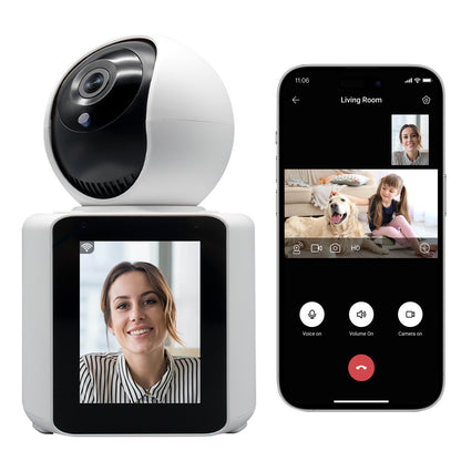 SHIWOJIA One Key Video Call / Hang Up Smart Camera 2MP HD Image Motion Tracking And Alarm 