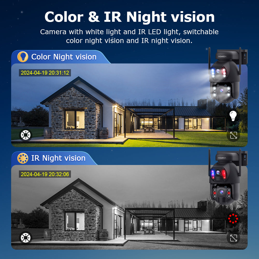 SHIWOJIA 6MP Dual PIR Dual Lens IP67 Metal Solar Battery PTZ 4G Solar Camera Outdoor Surveillance Camera Night Vision 