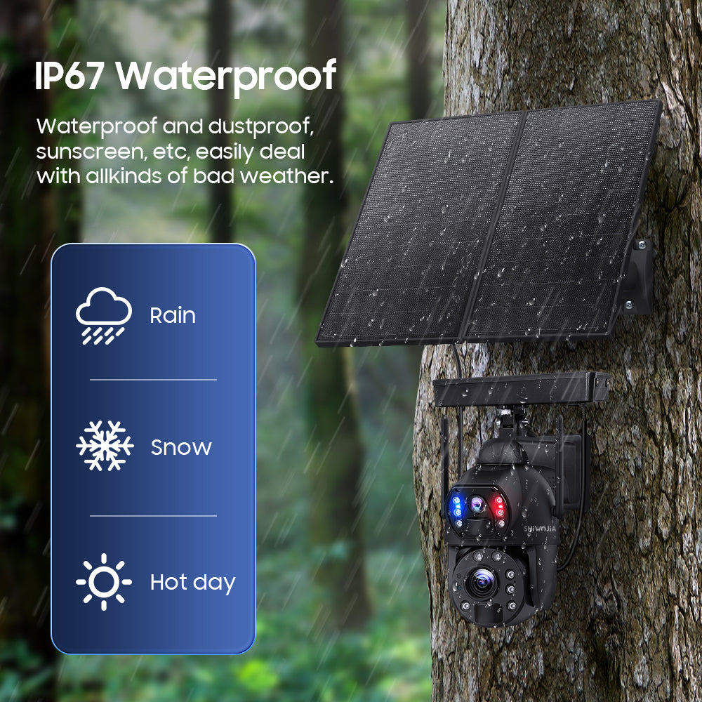 Solar Video Camera Pro 2.0 699: 6M The Ultimate Smart Home Surveillance Solution