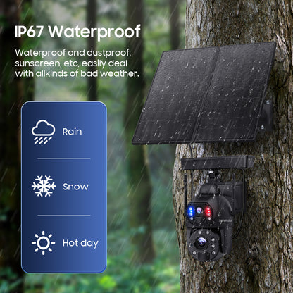 Solar Video Camera Pro 2.0 699: 6M The Ultimate Smart Home Surveillance Solution