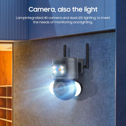 5MP 4G SIM Security Camera Tuya WIFI Surveillance Camera with Anti-theft Siren Alarm CCTV Cameras Alexa Google Motion