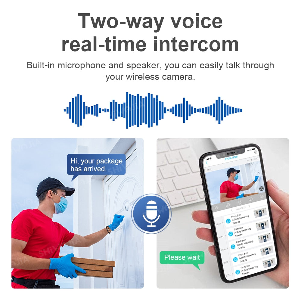Solar Panel Camera Wifi Version PTZ 4X 3MP Outdoor Security Wireless Monitor Waterproof CCTV Smart Home Surveillance 
