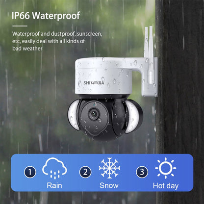 Tuya Camera 4G SIM Card IP Surveillance Camera Outdoor 4MP Floodlight Voice IR Night Vision Security Protection Camera